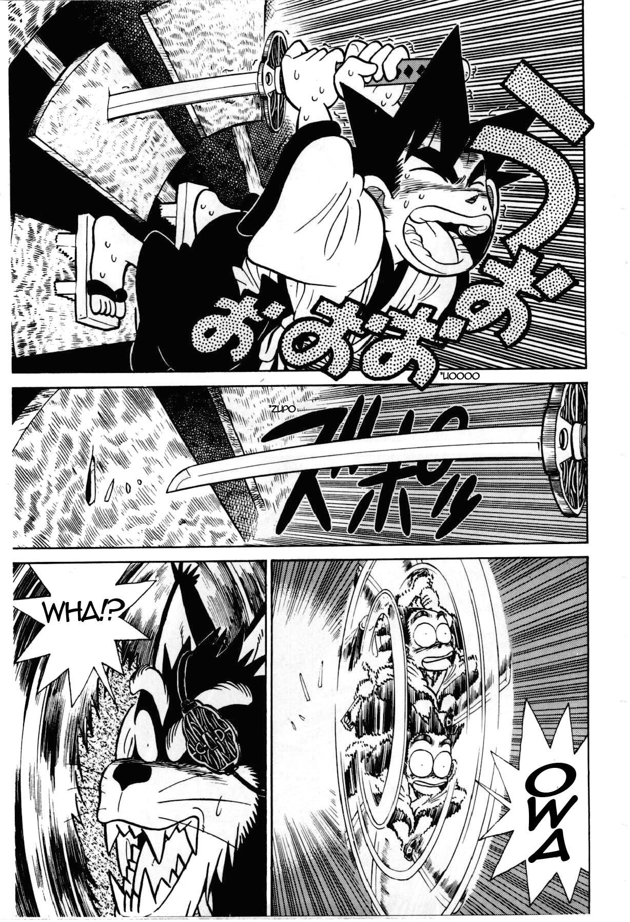 Yaiba Chapter 99 page 15 - Chapter 99: Darkness Sphere Escape Training