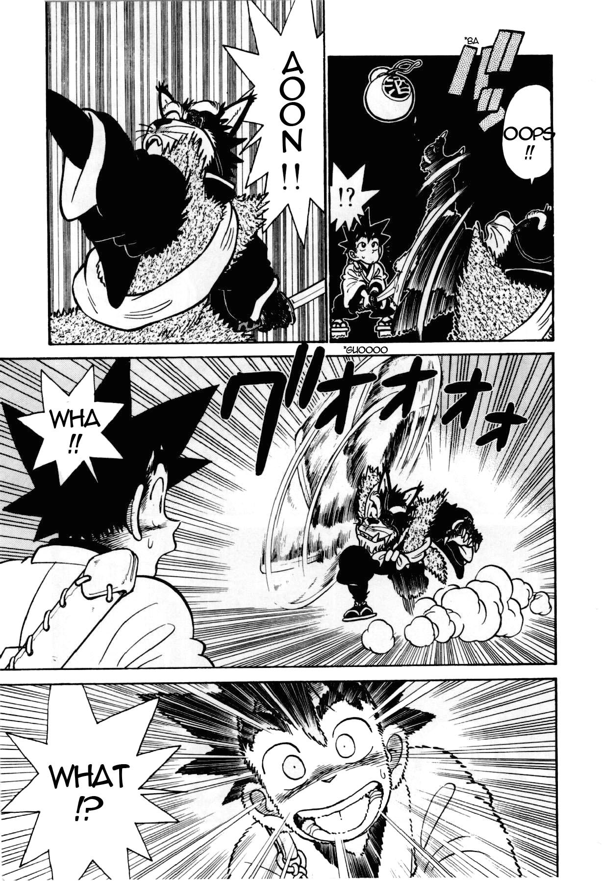 Yaiba Chapter 99 page 3 - Chapter 99: Darkness Sphere Escape Training
