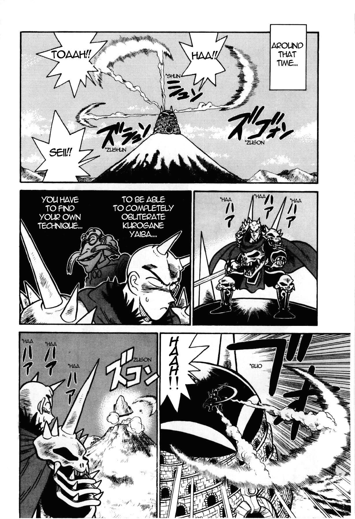 Yaiba Chapter 99 page 8 - Chapter 99: Darkness Sphere Escape Training