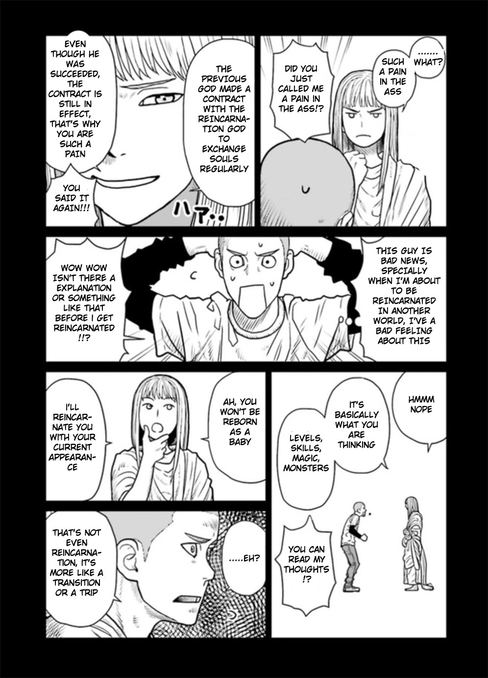 Yajin Tensei: Karate Survivor in Another World Chapter 1.1 page 5 - Chapter 1.1 - 1.3: Goblin x Straw skirt x Me
