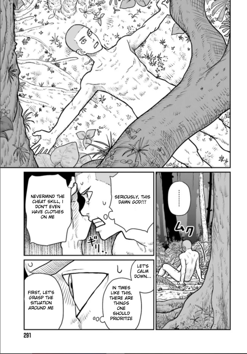 Yajin Tensei: Karate Survivor in Another World Chapter 1.1 page 8 - Chapter 1.1 - 1.3: Goblin x Straw skirt x Me