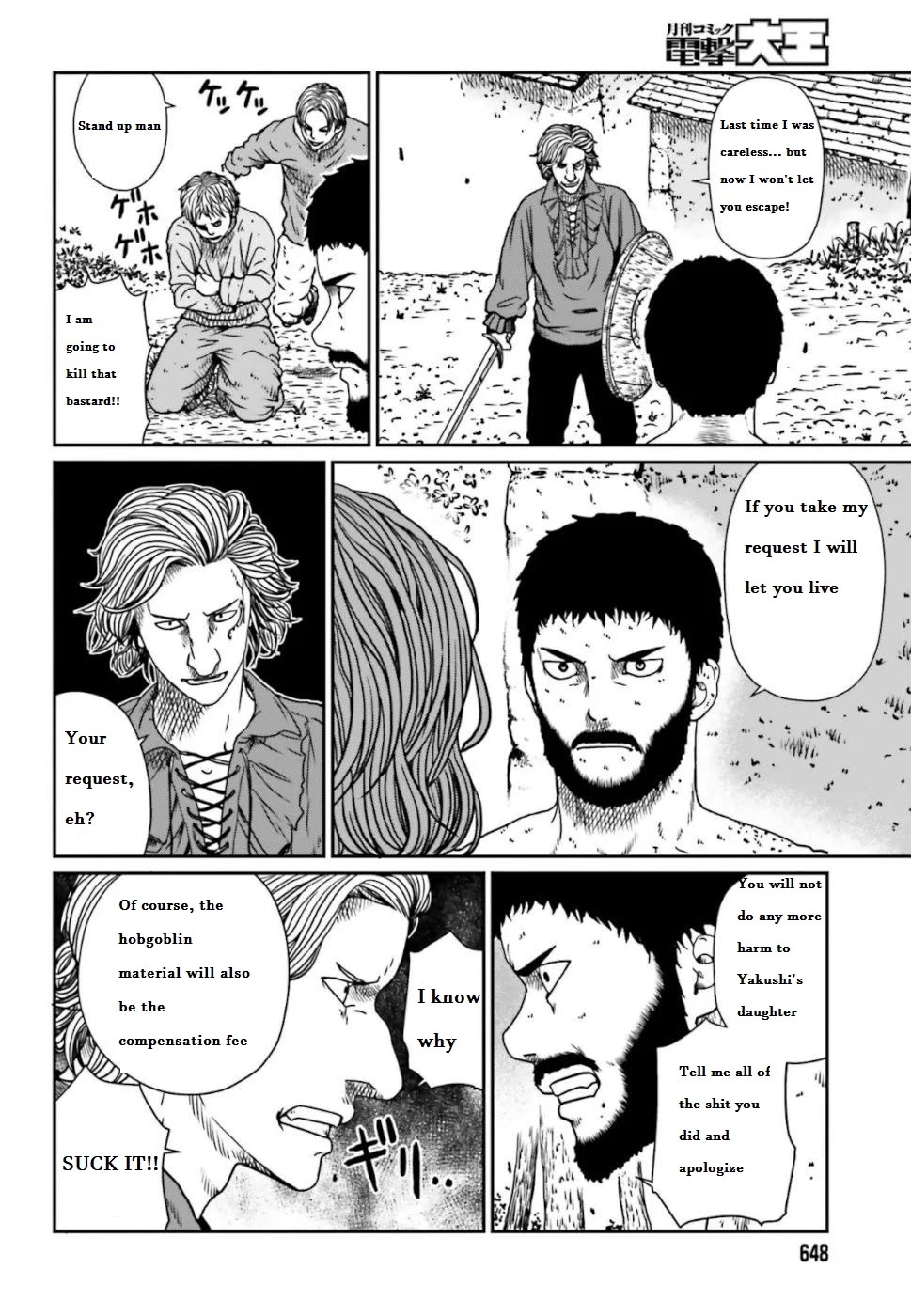 Yajin Tensei: Karate Survivor in Another World Chapter 5.1 page 3 - Chapter 5.1 - 5.4: My First Kill in the new world