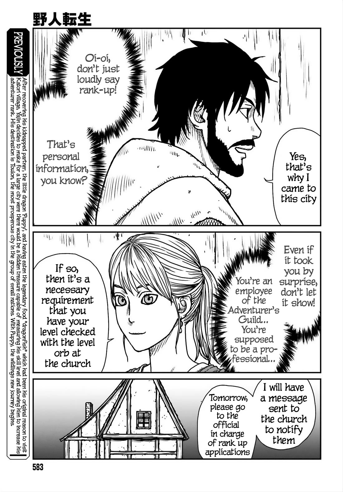 Yajin Tensei: Karate Survivor in Another World Chapter 54 page 3 - Chapter 54: Information Gathering