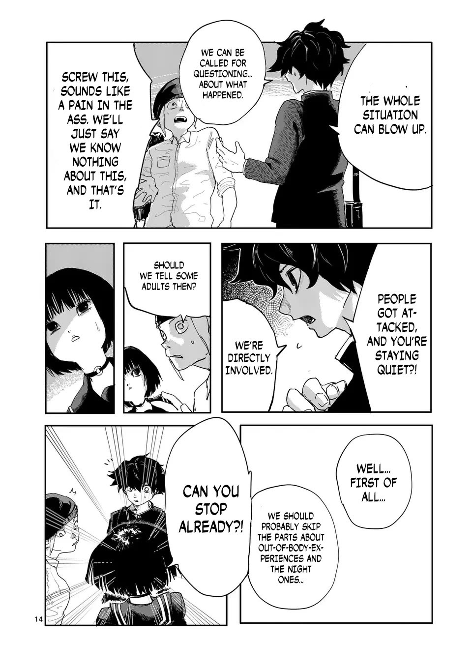 Yajin Chapter 25 page 14 - Chapter 25: END [END]