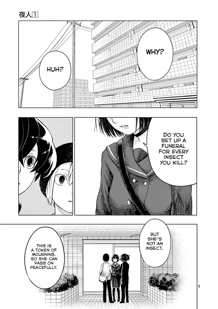 Yajin Chapter 5 page 5 - Chapter 5: Overcast Morning
