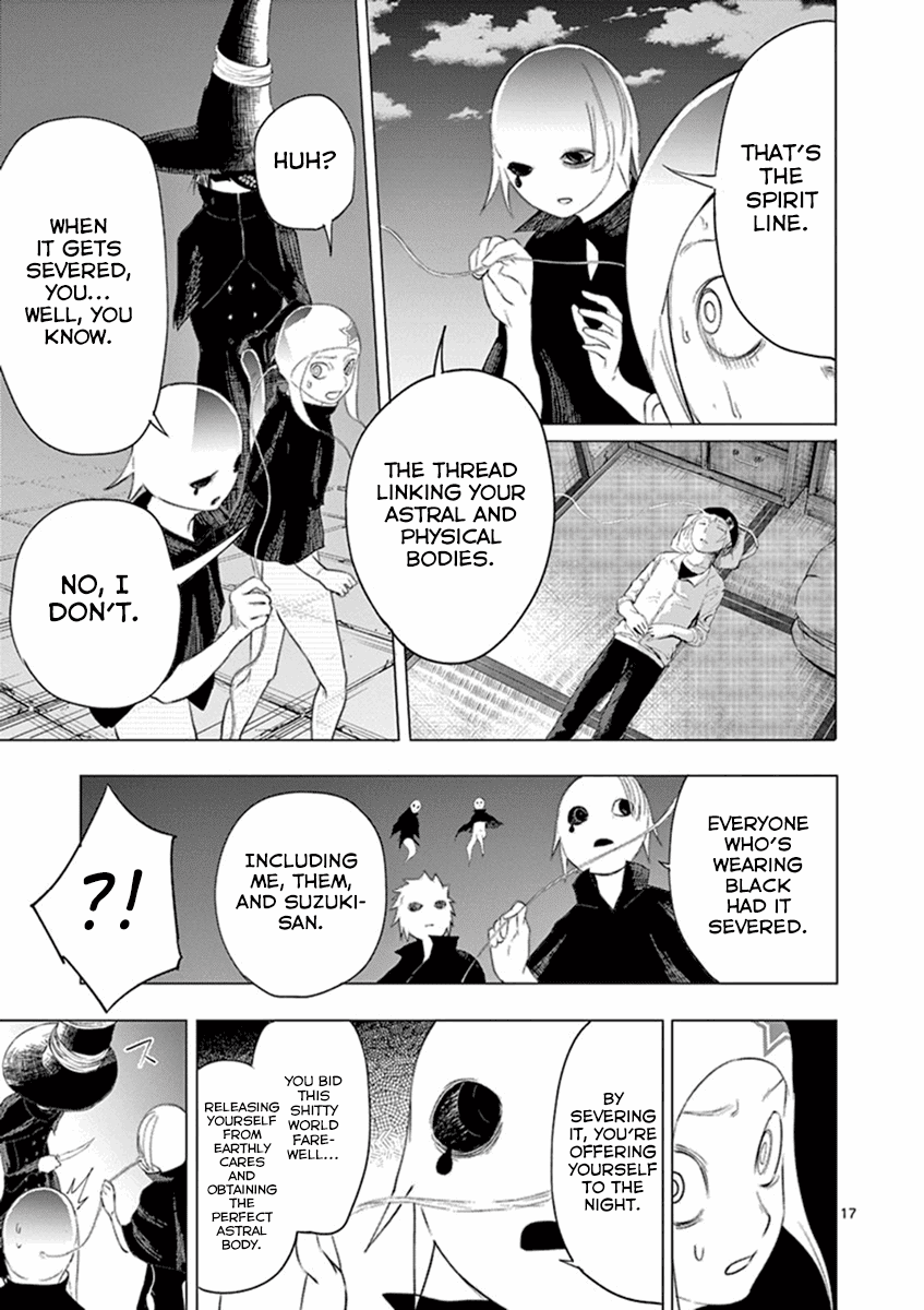 Yajin Chapter 7 page 17 - Chapter 7: Black Clothes