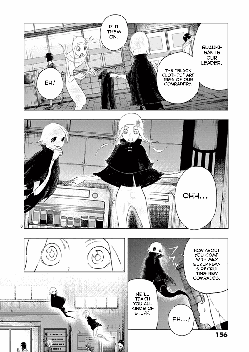 Yajin Chapter 7 page 6 - Chapter 7: Black Clothes