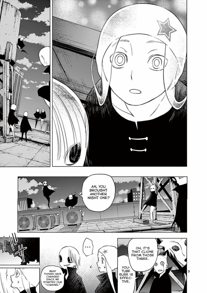 Yajin Chapter 7 page 9 - Chapter 7: Black Clothes