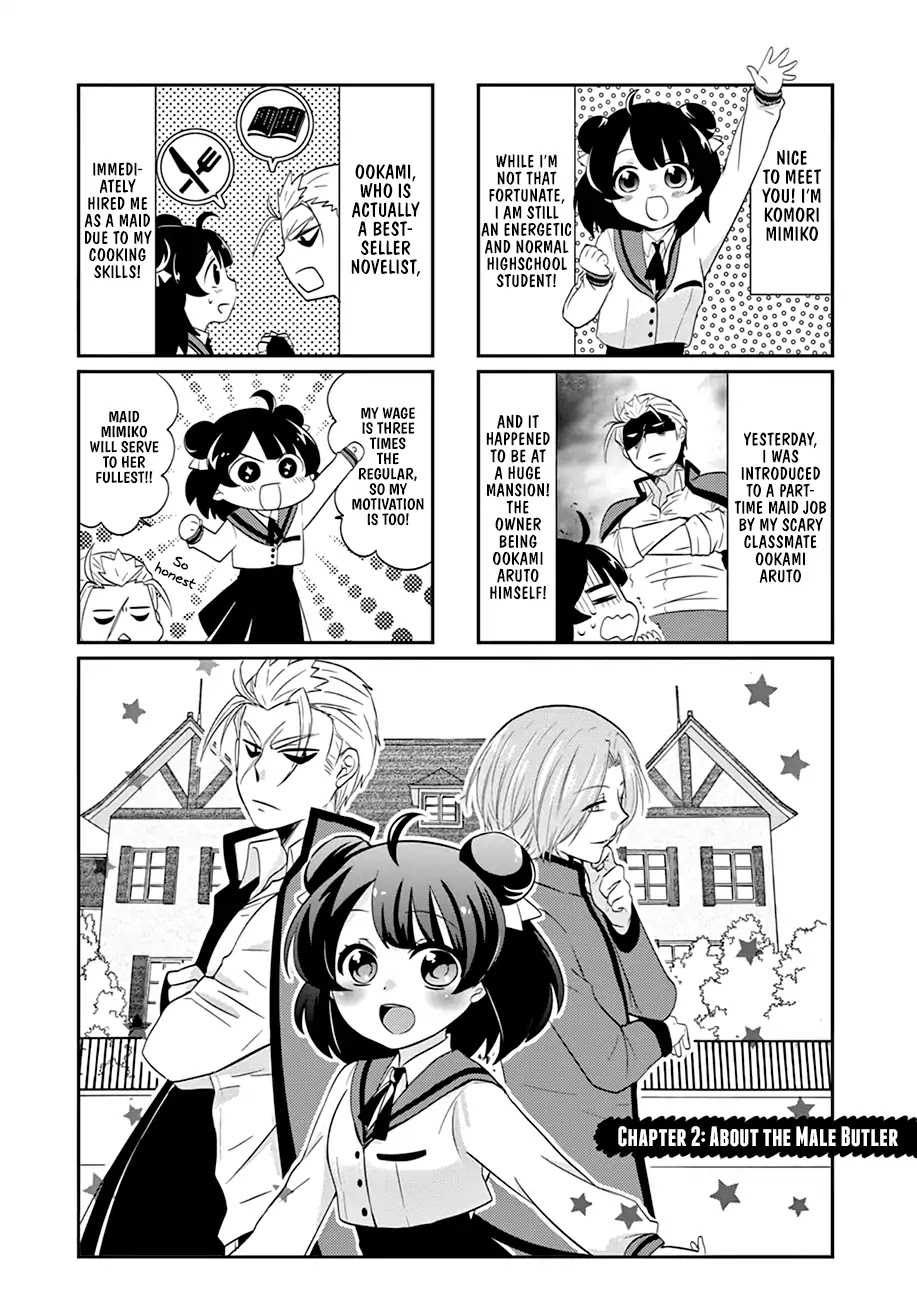 Yajuu Sensei no Maid-san Chapter 2 page 2 - Chapter 2: About The Male Butler