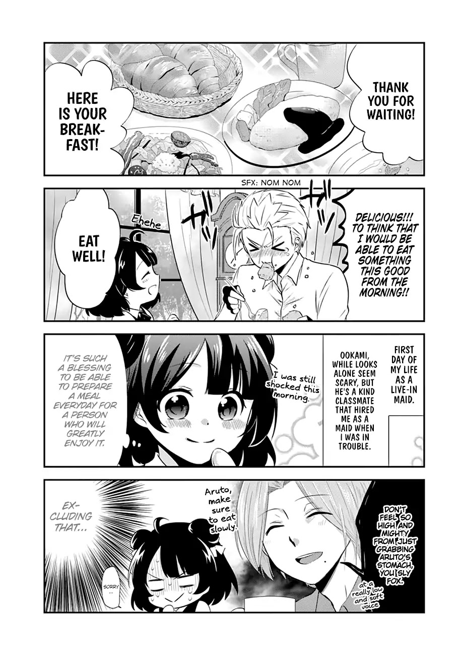 Yajuu Sensei no Maid-san Chapter 3 page 4 - Chapter 3: Maid and Butler