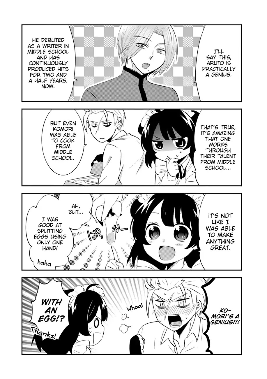 Yajuu Sensei no Maid-san Chapter 4 page 7 - Chapter 4: Ookami Is a Novelist