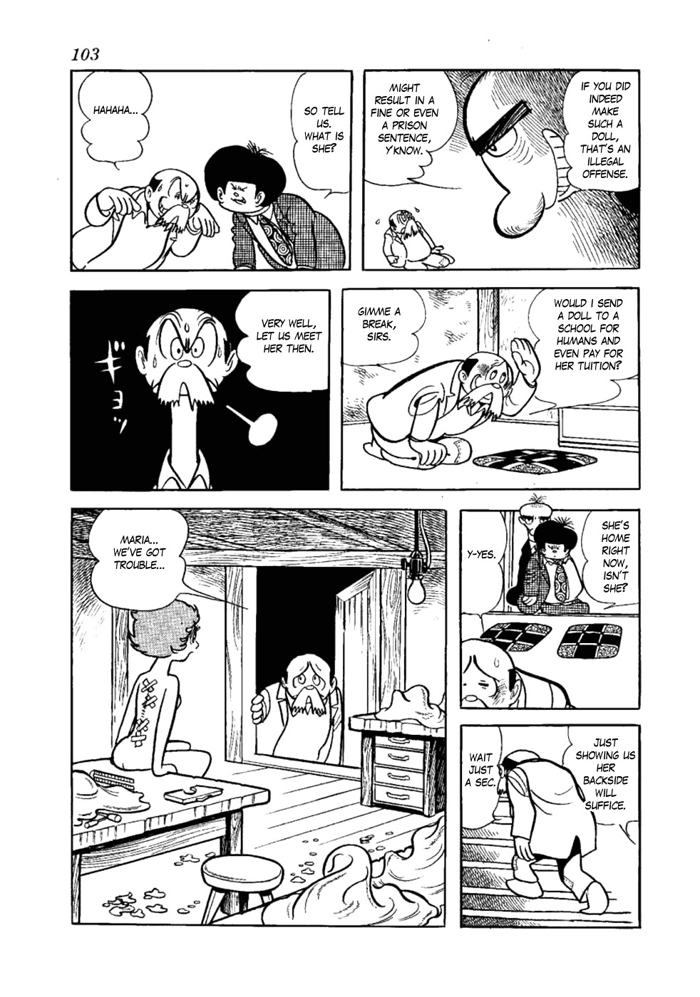 Yakeppachi no Maria Chapter 10 page 5 - Chapter 10 : Maria's Suffering