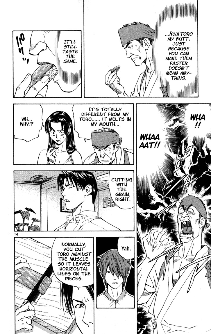 Yakitate!! Japan Chapter 128 page 14 - Chapter 128: Super Tuna