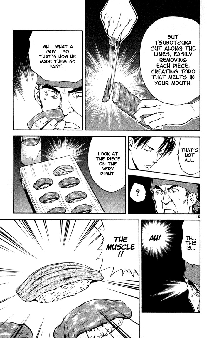 Yakitate!! Japan Chapter 128 page 15 - Chapter 128: Super Tuna