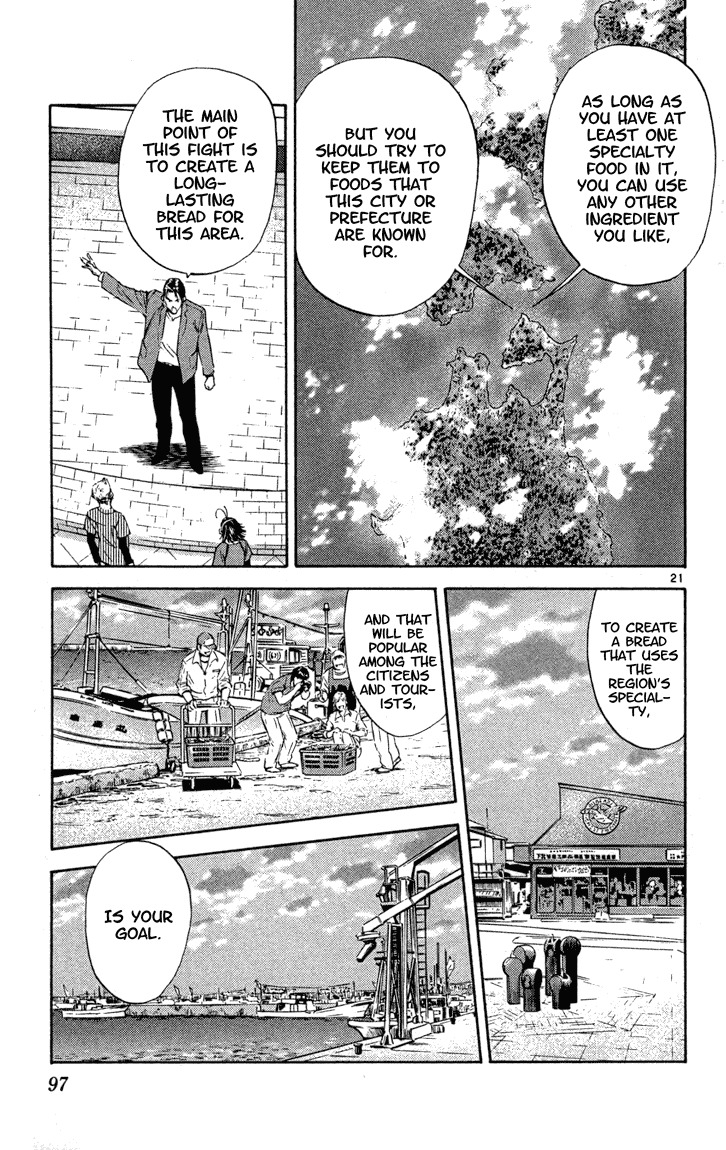 Yakitate!! Japan Chapter 128 page 21 - Chapter 128: Super Tuna