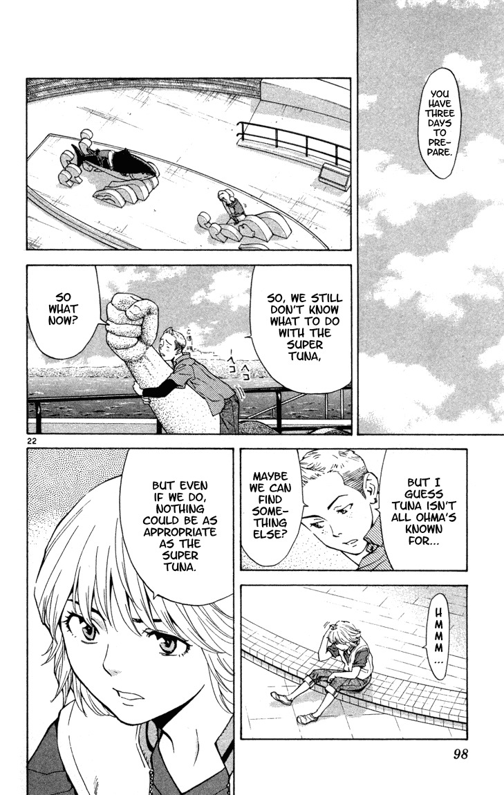 Yakitate!! Japan Chapter 128 page 22 - Chapter 128: Super Tuna