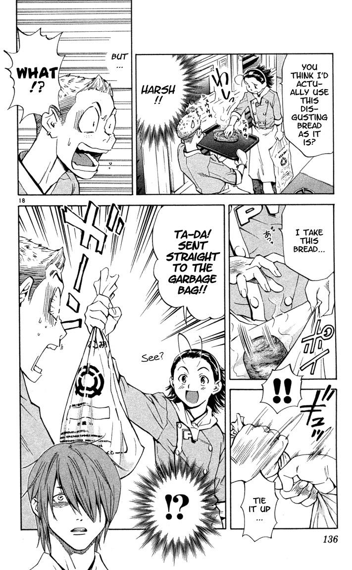 Yakitate!! Japan Chapter 130 page 18 - Chapter 130: Put Garbage in the Garbage bag