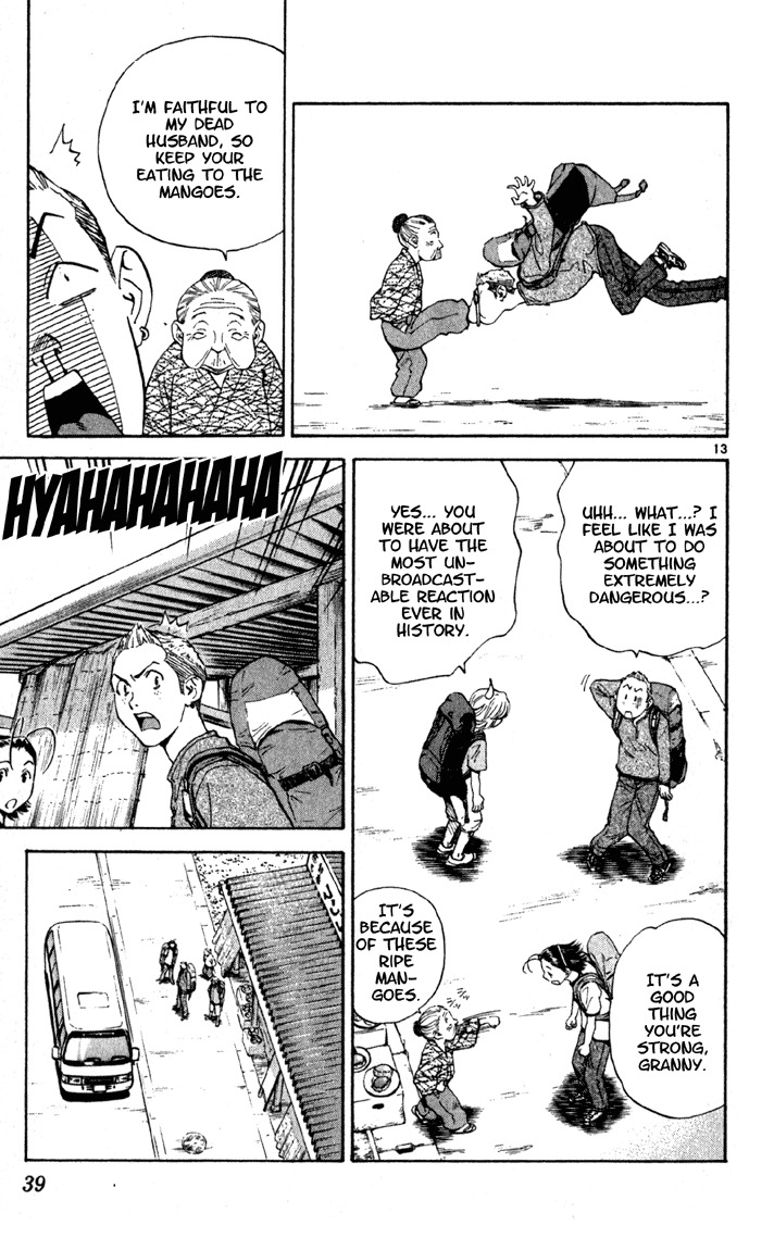 Yakitate!! Japan Chapter 135 page 13 - Chapter 135: A Reaction Forbidden for Broadcast