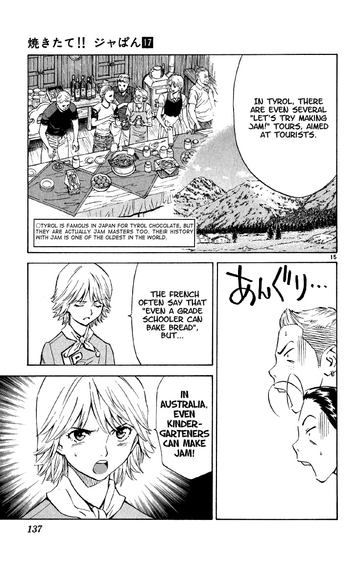 Yakitate!! Japan Chapter 150 page 15 - Chapter 150: The Worst Possible Theme