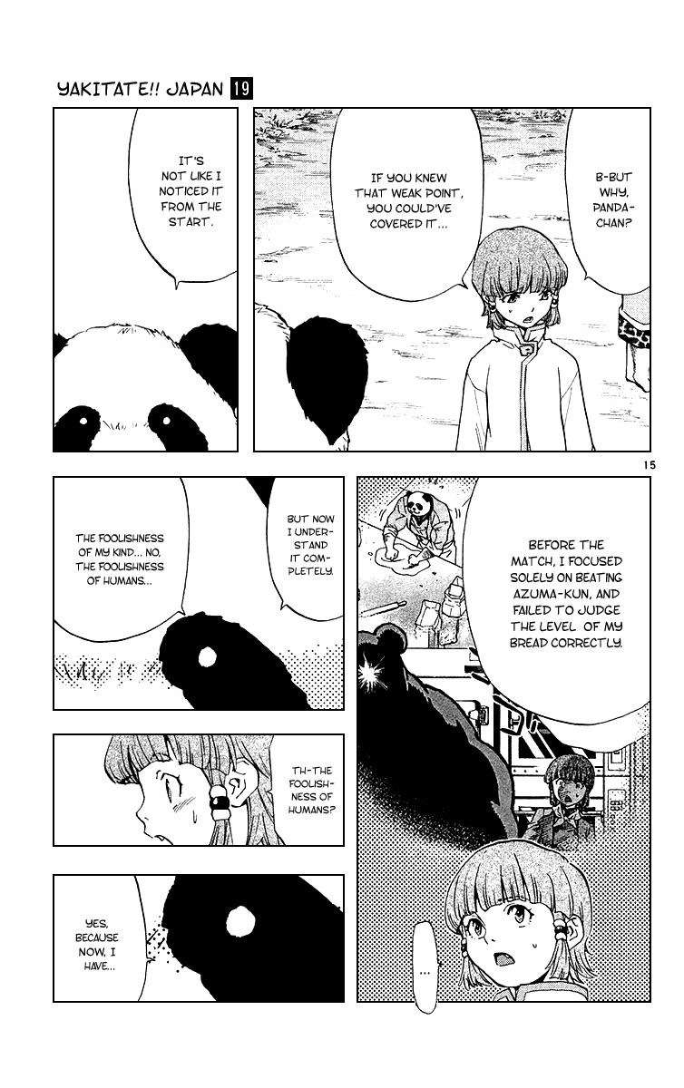 Yakitate!! Japan Chapter 170 page 15 - Chapter 170: Even If You Don't Ride A Train
