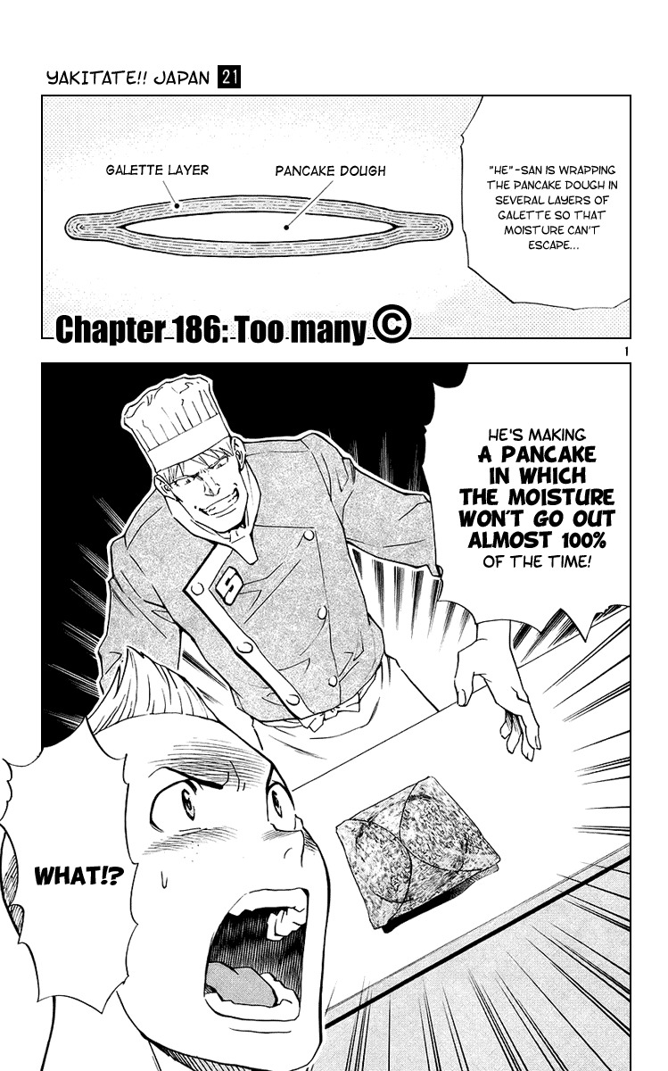 Yakitate!! Japan Chapter 186 page 1 - Chapter 186: Too Many