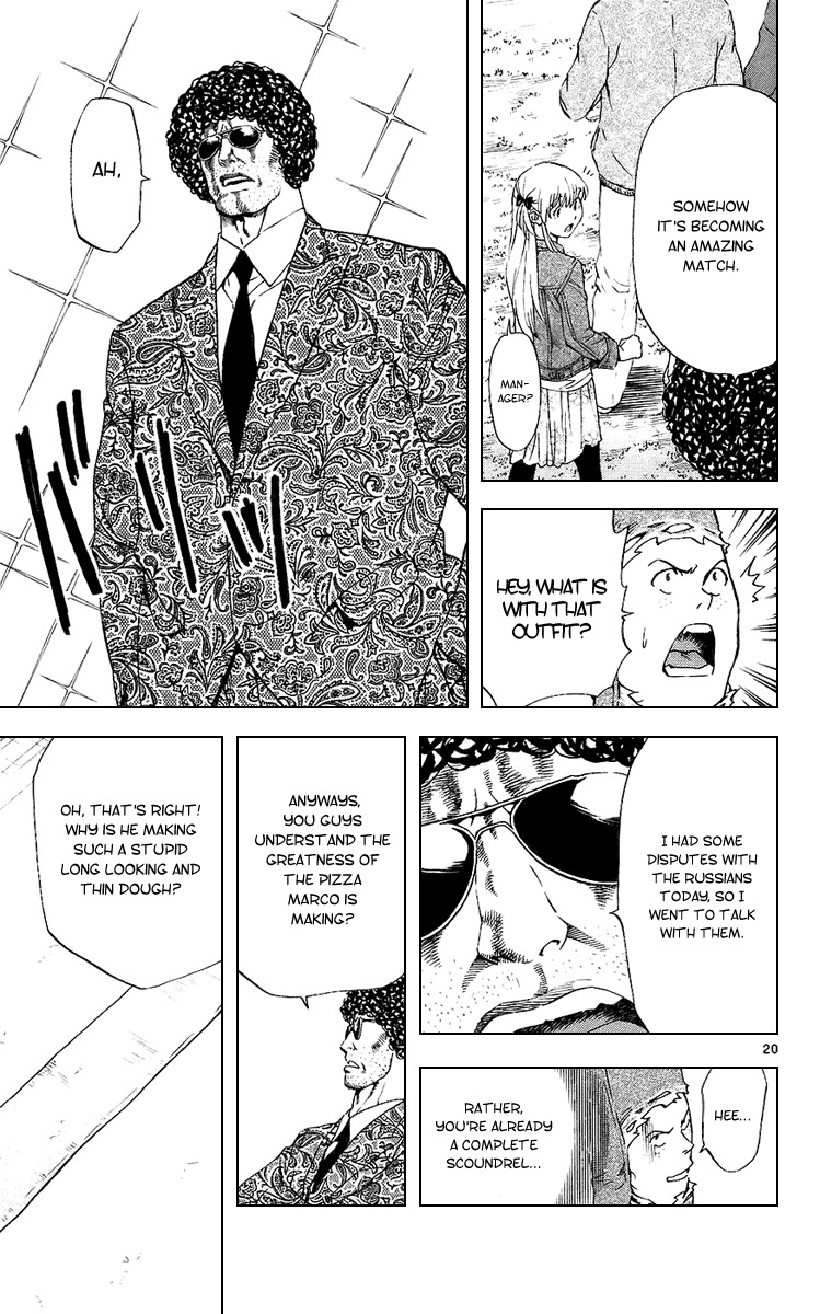 Yakitate!! Japan Chapter 191 page 20 - Chapter 191: Lodging at the chair