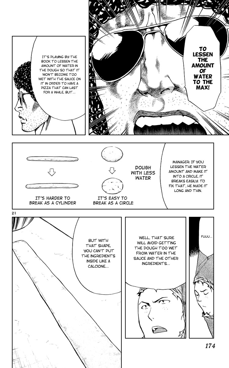 Yakitate!! Japan Chapter 191 page 21 - Chapter 191: Lodging at the chair