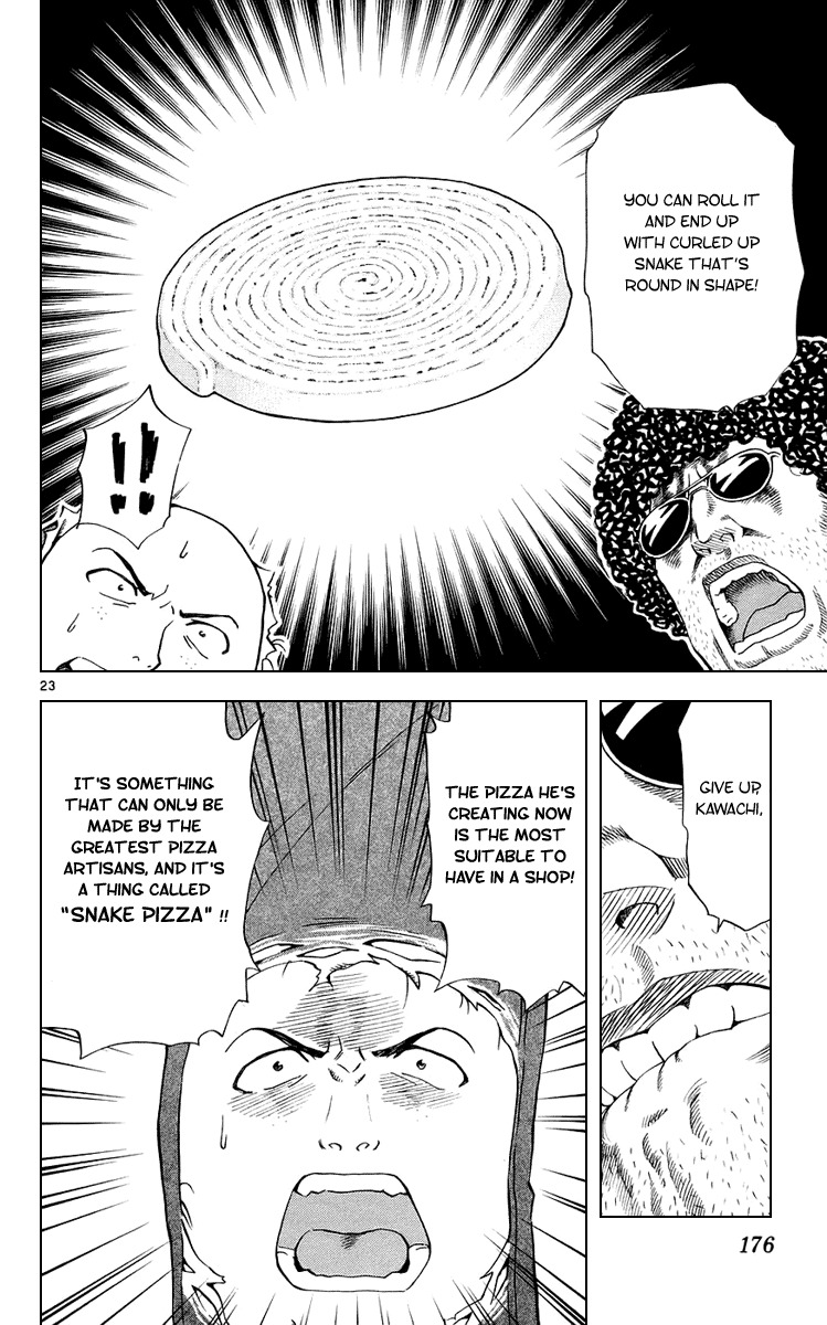 Yakitate!! Japan Chapter 191 page 23 - Chapter 191: Lodging at the chair