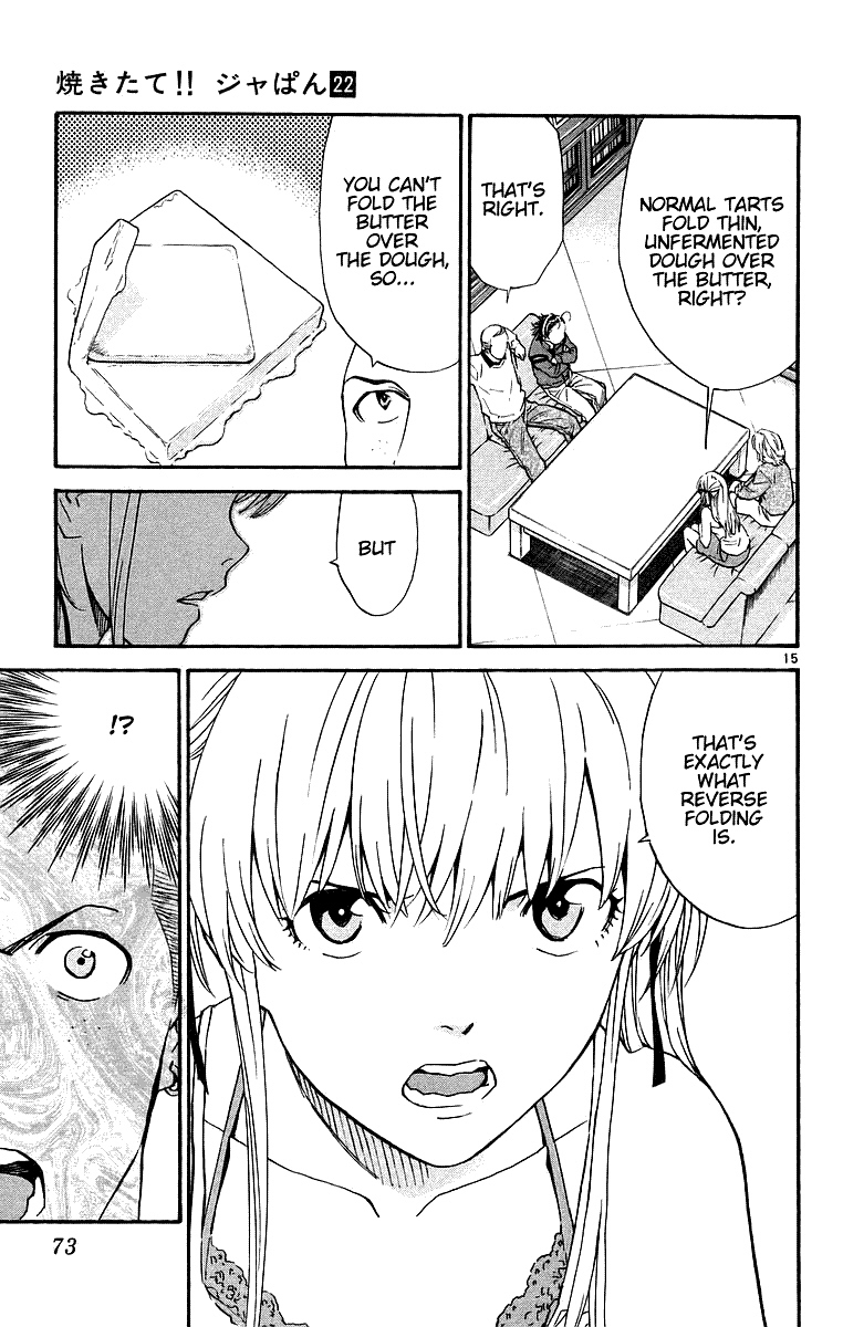 Yakitate!! Japan Chapter 196 page 15 - Chapter 196: Chance