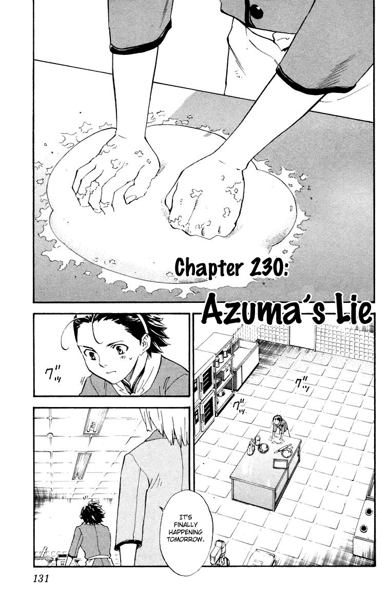 Yakitate!! Japan Chapter 230 page 1 - Chapter 230: Azuma's Lie