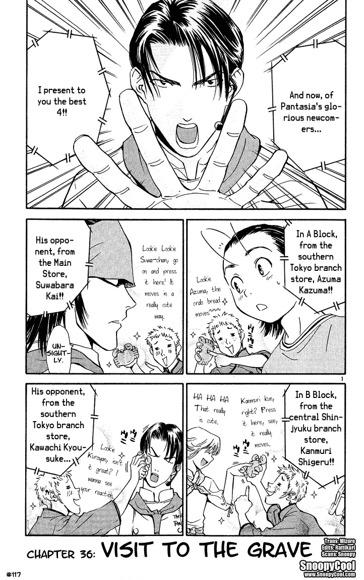 Yakitate!! Japan Chapter 36 page 1 - Chapter 36: Visit to the Grave