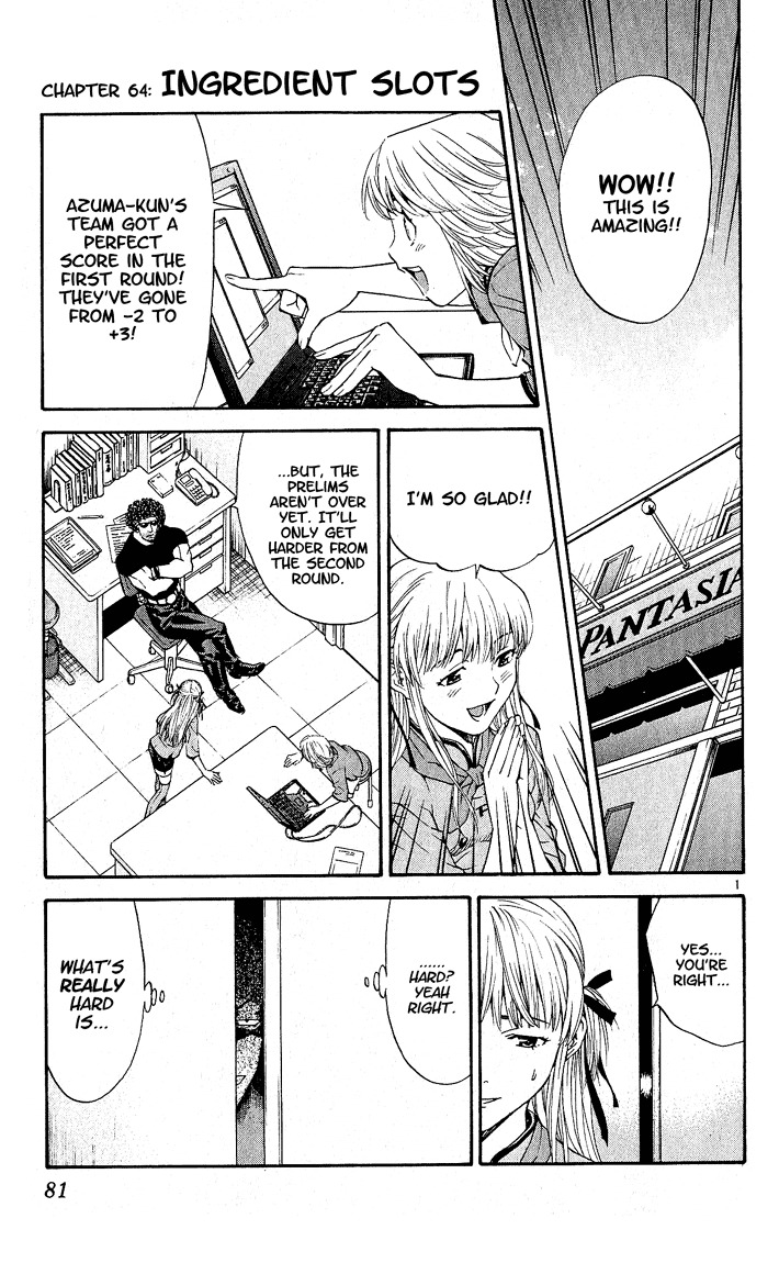 Yakitate!! Japan Chapter 64 page 1 - Chapter 64: Ingredients Slots