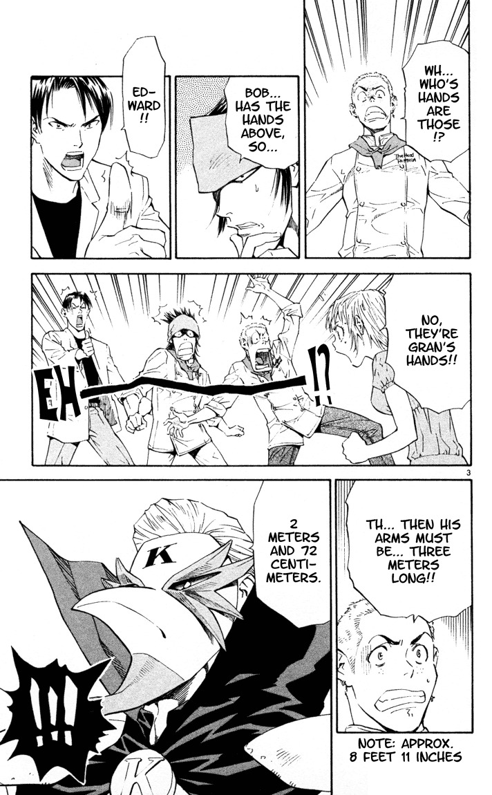 Yakitate!! Japan Chapter 89 page 3 - Chapter 89: What's inside the Cloak!?