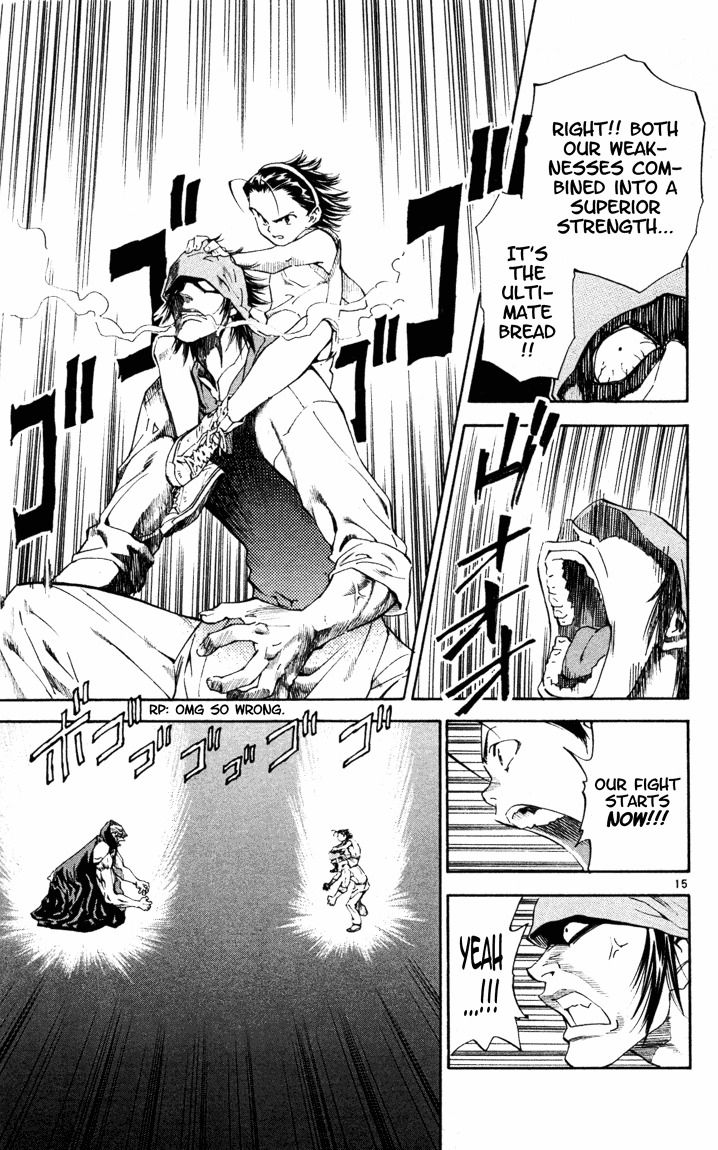 Yakitate!! Japan Chapter 92 page 15 - Chapter 92: Why isn't "Baldy" a discriminatory term?