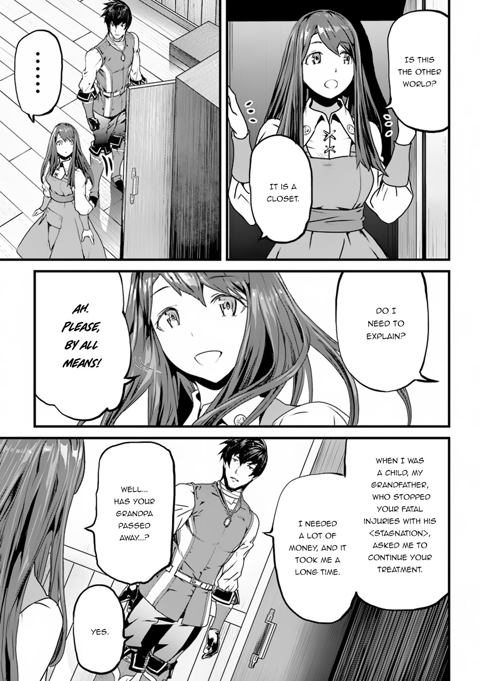 Yakudatazu Skill ni Jinsei o Sosogikomi 25-nen, Imasara Saikyou no Boukentan Midori Kashi no Akira Chapter 1 page 44 - Chapter 1: Gloomy Days and the Unmoving Housemate