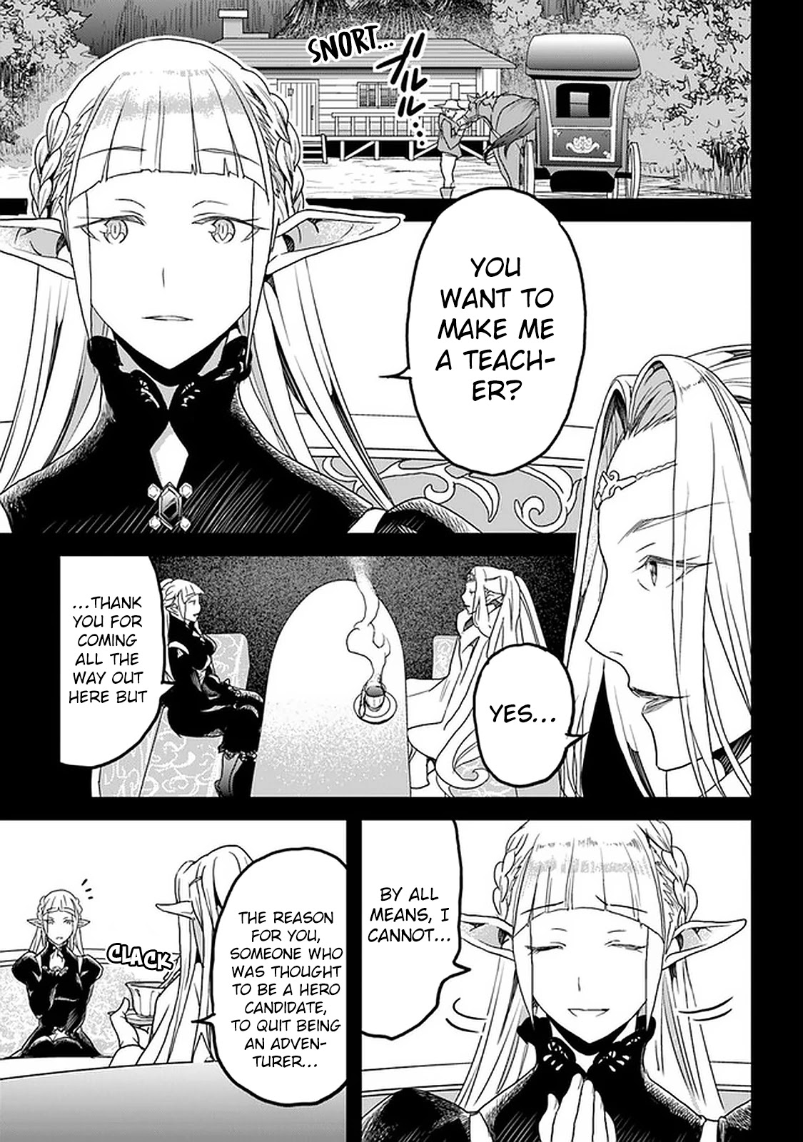 Yakudatazu Skill ni Jinsei o Sosogikomi 25-nen, Imasara Saikyou no Boukentan Midori Kashi no Akira Chapter 13 page 14 - Chapter 13: Feast