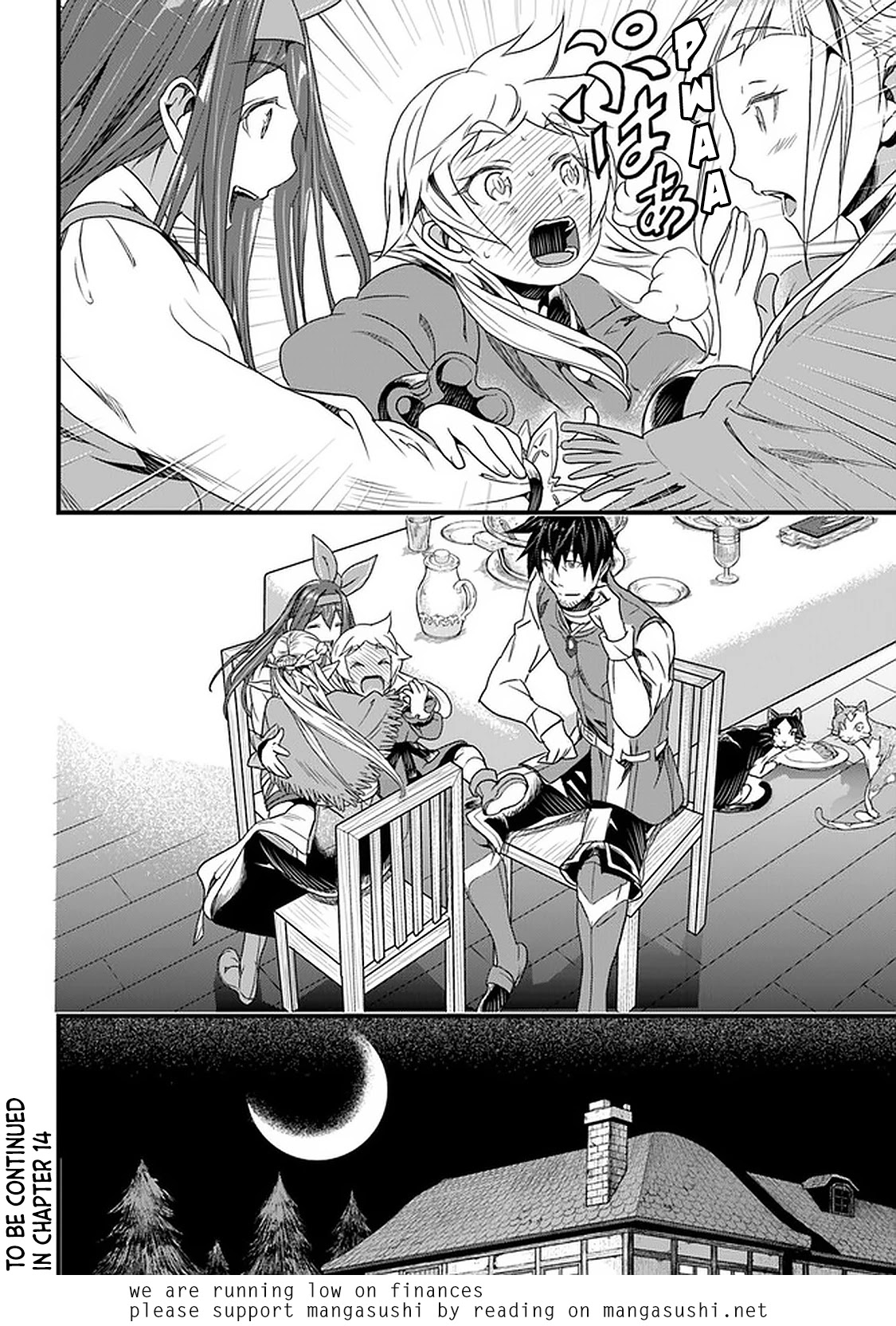 Yakudatazu Skill ni Jinsei o Sosogikomi 25-nen, Imasara Saikyou no Boukentan Midori Kashi no Akira Chapter 13 page 25 - Chapter 13: Feast
