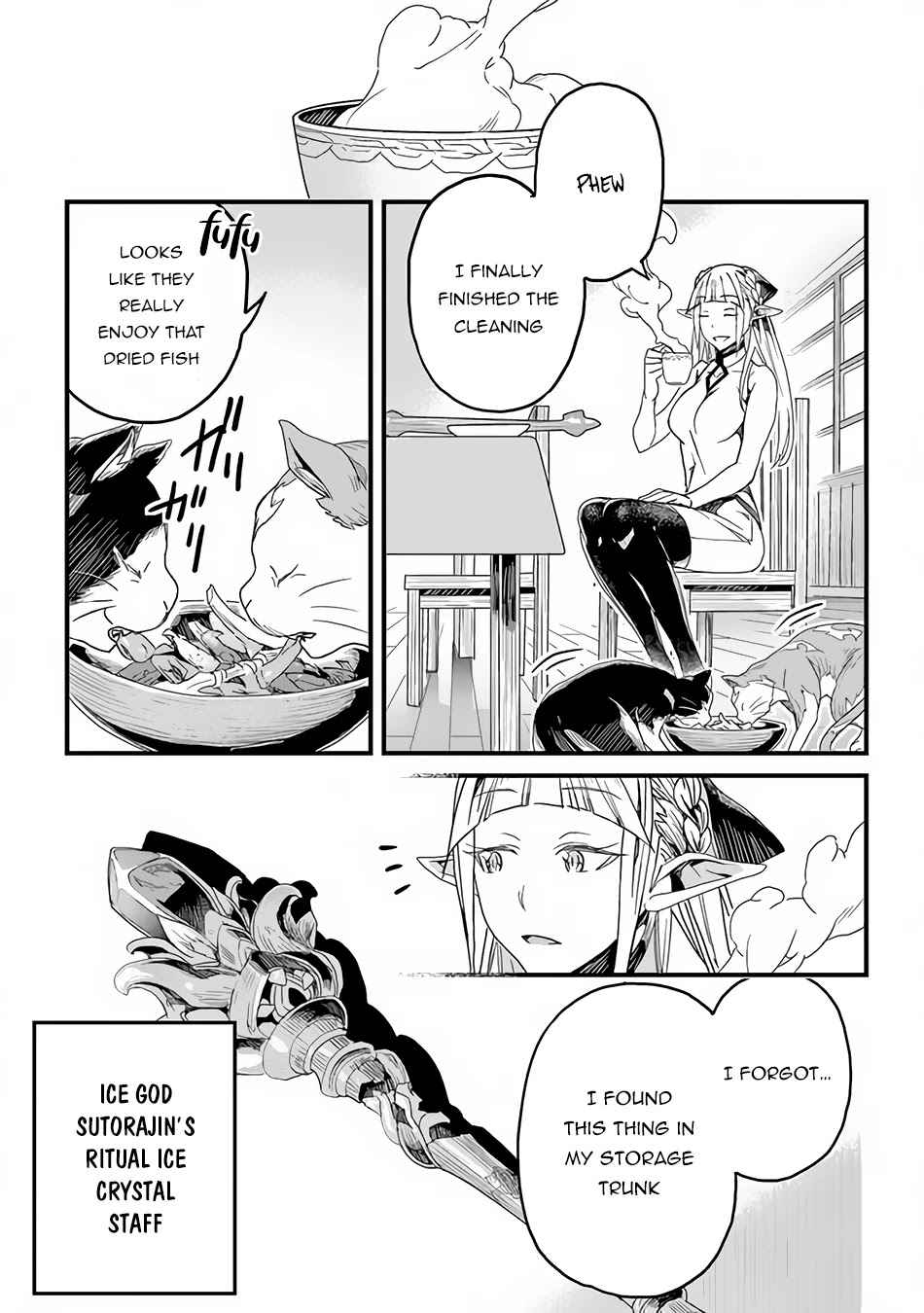 Yakudatazu Skill ni Jinsei o Sosogikomi 25-nen, Imasara Saikyou no Boukentan Midori Kashi no Akira Chapter 22 page 28 - Chapter 22: Brief Moment of Rest