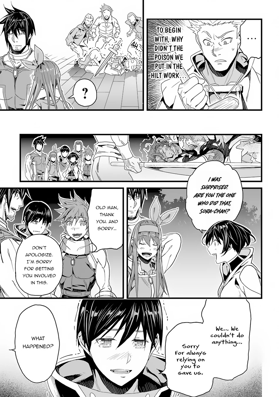 Yakudatazu Skill ni Jinsei o Sosogikomi 25-nen, Imasara Saikyou no Boukentan Midori Kashi no Akira Chapter 25 page 11 - Chapter 25: Duel with the Red Thunder Group