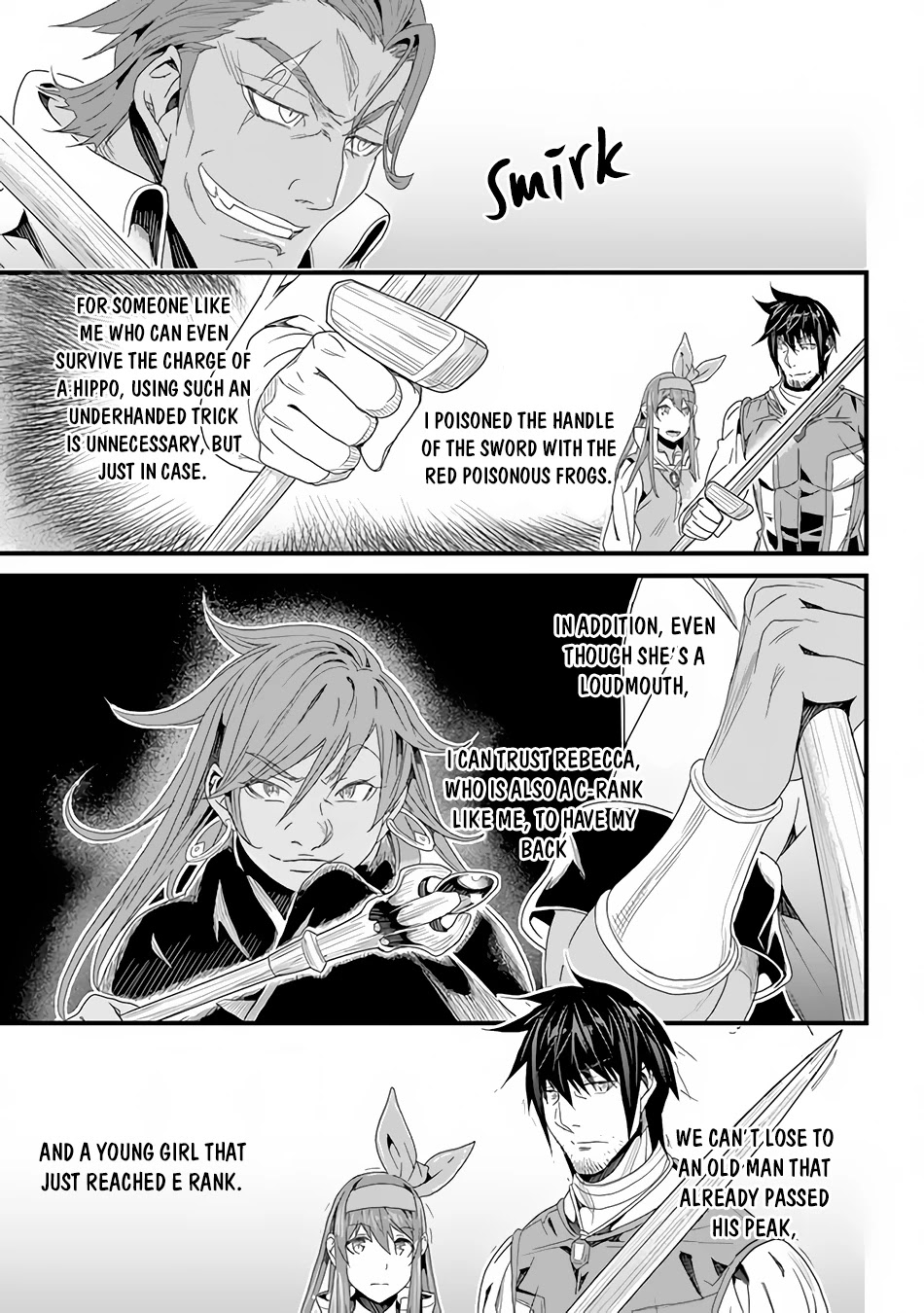 Yakudatazu Skill ni Jinsei o Sosogikomi 25-nen, Imasara Saikyou no Boukentan Midori Kashi no Akira Chapter 25 page 4 - Chapter 25: Duel with the Red Thunder Group