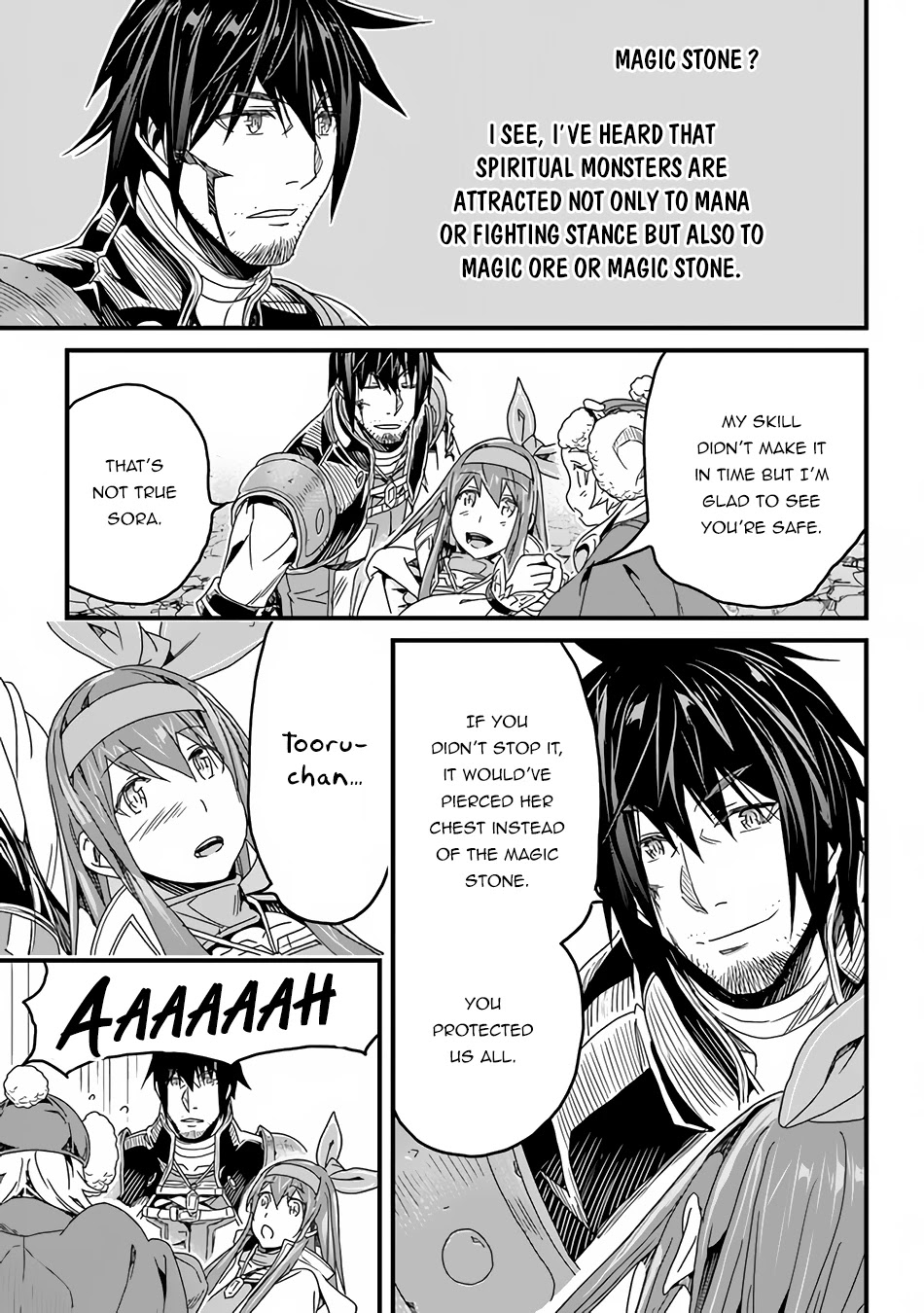 Yakudatazu Skill ni Jinsei o Sosogikomi 25-nen, Imasara Saikyou no Boukentan Midori Kashi no Akira Chapter 27 page 18 - Chapter 27: Against the Evil Spirit of the Red River