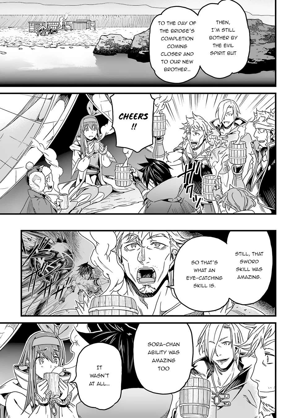 Yakudatazu Skill ni Jinsei o Sosogikomi 25-nen, Imasara Saikyou no Boukentan Midori Kashi no Akira Chapter 27 page 24 - Chapter 27: Against the Evil Spirit of the Red River