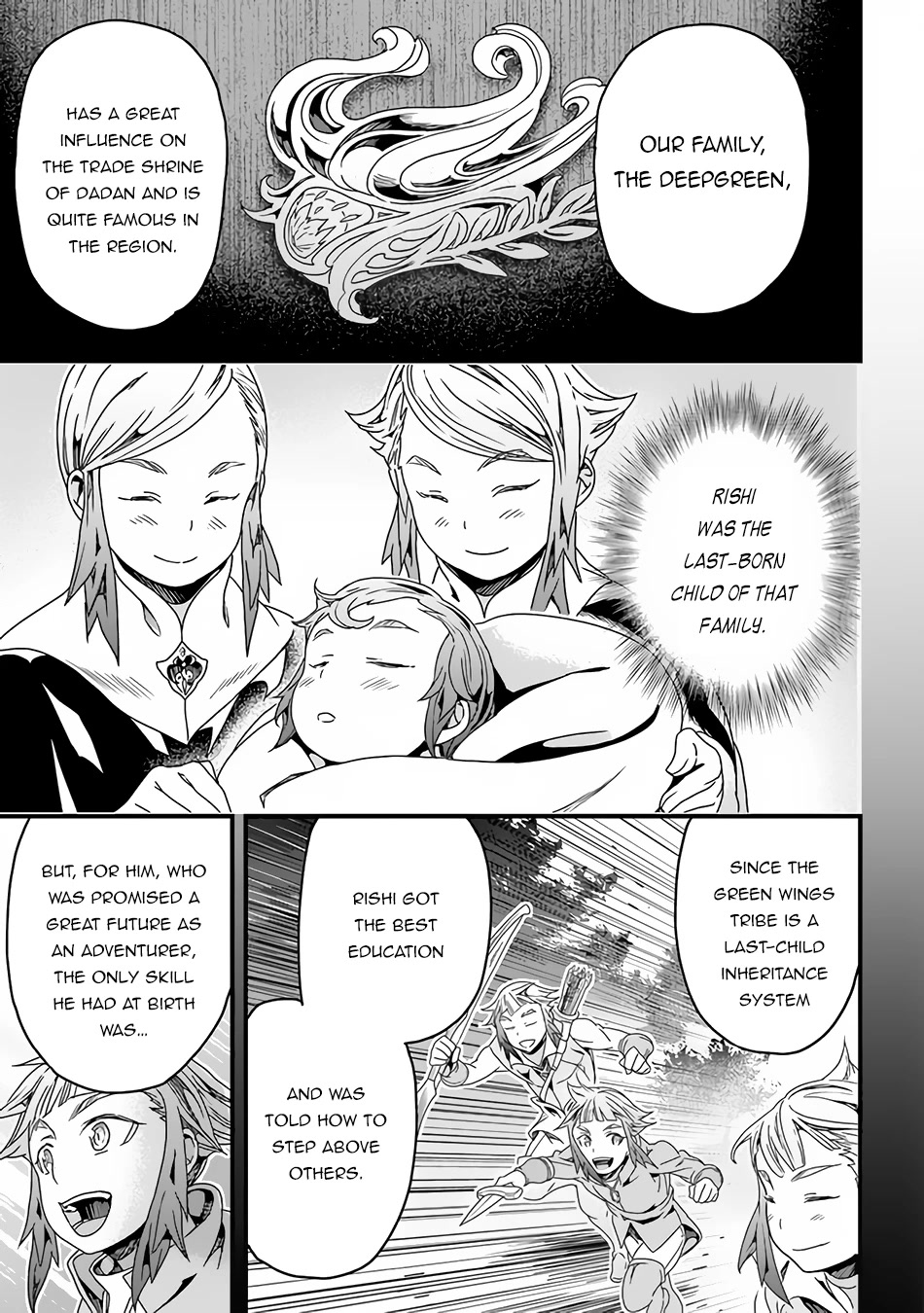 Yakudatazu Skill ni Jinsei o Sosogikomi 25-nen, Imasara Saikyou no Boukentan Midori Kashi no Akira Chapter 28.1 page 14 - Chapter 28.1: The Secret of the Dark Greens