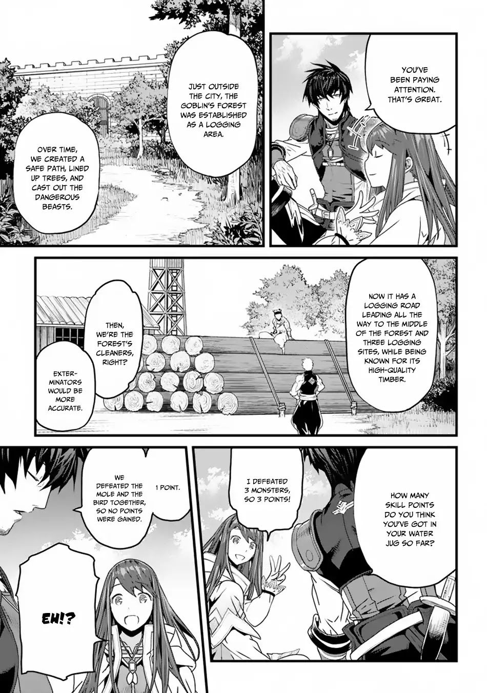 Yakudatazu Skill ni Jinsei o Sosogikomi 25-nen, Imasara Saikyou no Boukentan Midori Kashi no Akira Chapter 3 page 14 - Chapter 3: The Way One Walks In The Goblin's Forest
