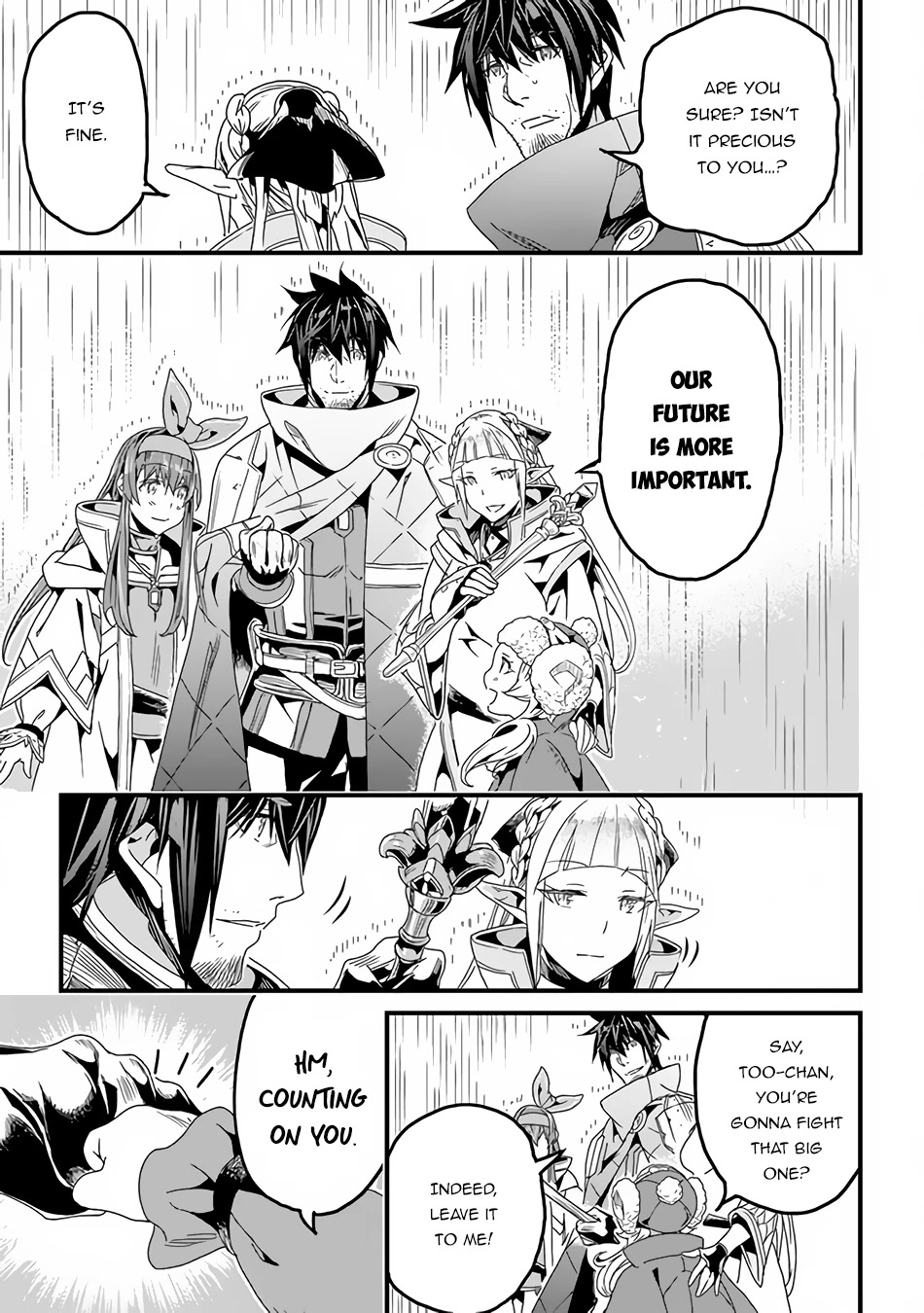 Yakudatazu Skill ni Jinsei o Sosogikomi 25-nen, Imasara Saikyou no Boukentan Midori Kashi no Akira Chapter 31.1 page 11 - Chapter 31.1: The Strongest Family