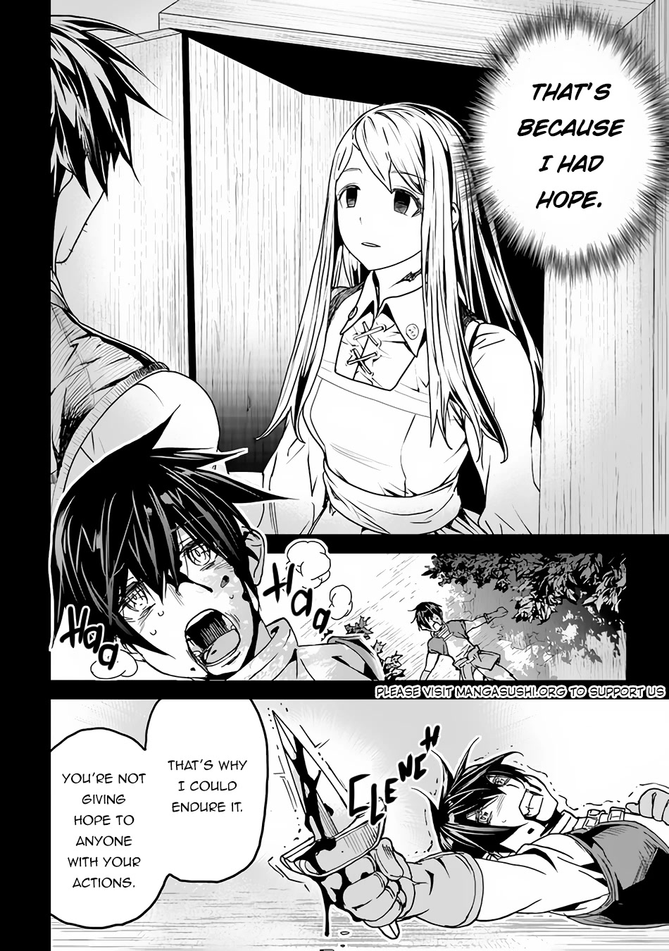Yakudatazu Skill ni Jinsei o Sosogikomi 25-nen, Imasara Saikyou no Boukentan Midori Kashi no Akira Chapter 32 page 11 - Chapter 32: The Other Side