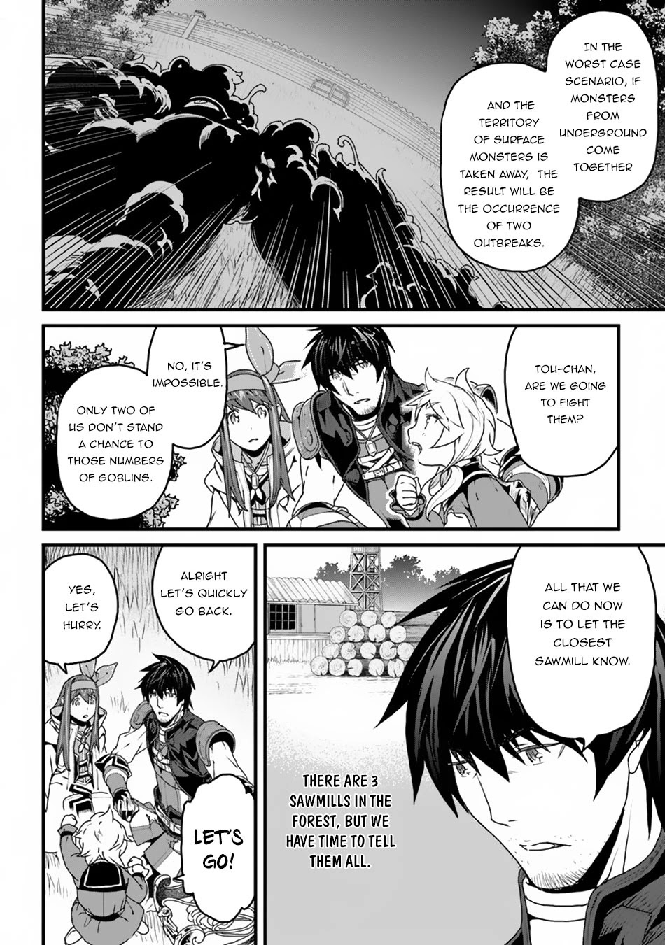 Yakudatazu Skill ni Jinsei o Sosogikomi 25-nen, Imasara Saikyou no Boukentan Midori Kashi no Akira Chapter 9 page 5 - Chapter 9: The Outbreak