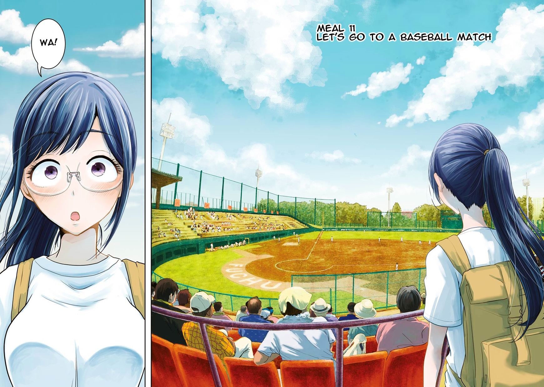 Yakumo-san wa Edzuke ga Shitai. Chapter 11 page 2 - Chapter 11 : Letâ€™s go to a baseball match