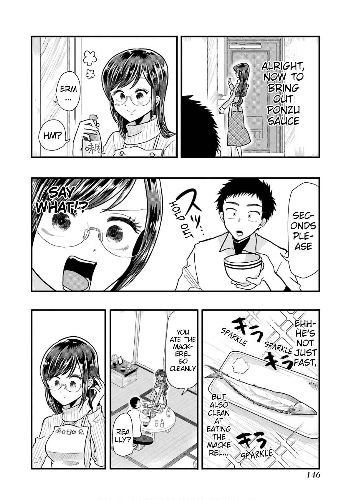 Yakumo-san wa Edzuke ga Shitai. Chapter 57 page 10 - Chapter 57: YOU LIKE MACKERELS RATHER THAN THIRD HELPINGS?