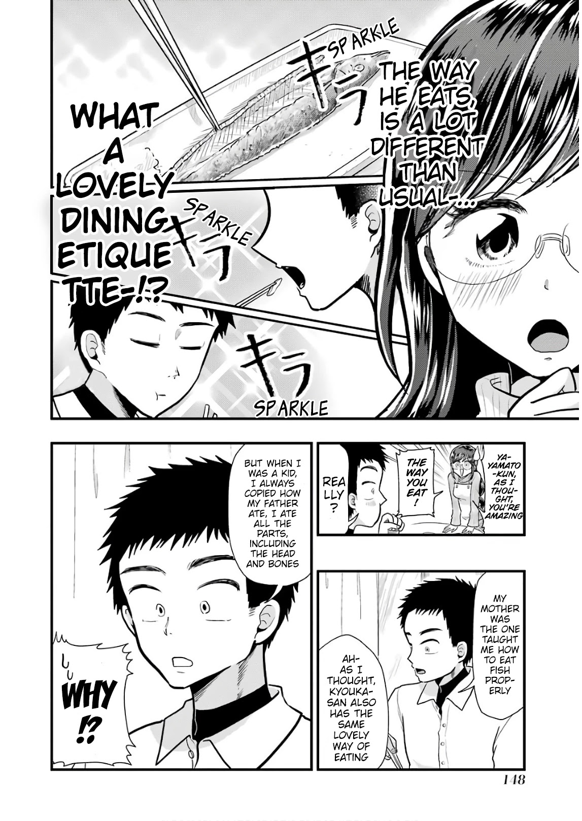 Yakumo-san wa Edzuke ga Shitai. Chapter 57 page 12 - Chapter 57: YOU LIKE MACKERELS RATHER THAN THIRD HELPINGS?